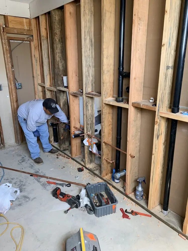 Commercial rough-in plumbing for Water Heater Replacement in Wheat Ridge